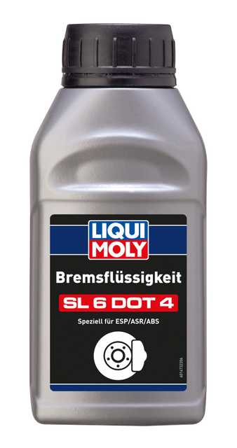 Liqui Moly bremsevæske SL6 DOT 4 500 ml Lavviskøs bremsevæske