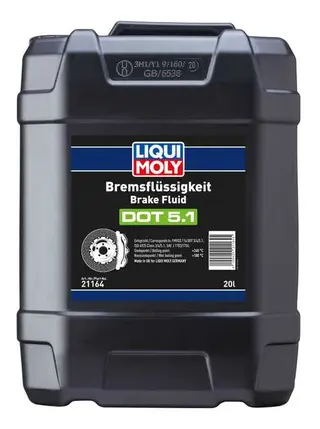 Liqui Moly bremsevæske DOT 5.1 20 l Til bremse- og clutchsystemer