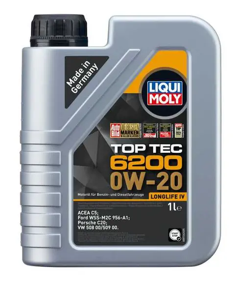 Liqui Moly Top Tec 6200 0W-20 1 l Motorolje 