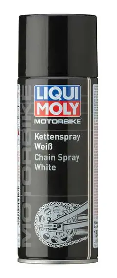 Liqui Moly MC-kjedespray hvit 400 ml Smøring av motorsykkelkjedet