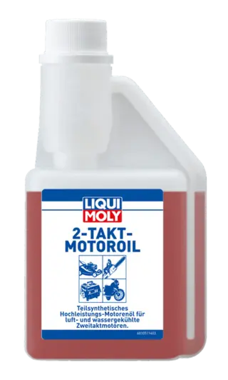Liqui Moly 2-takts motorolje 250 ml Delsyntetisk 2T-olje 