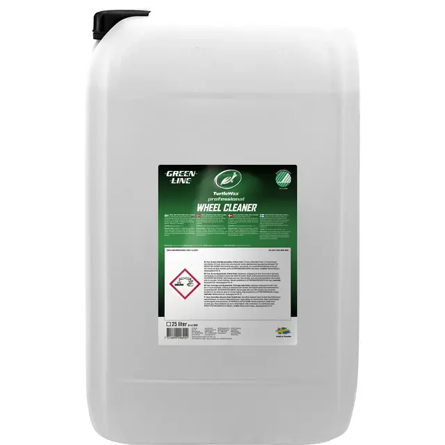 Turtle Wax Pro Wheel Cleaner 25 l Greenline syrebasert felgrens 
