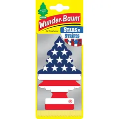 Wunder-Baum Stars'n Stripes luftfrisker Luftfrisker med vaniljeduft
