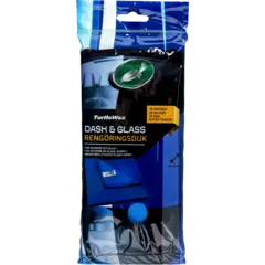 Turtle Wax Dash &amp; Glass mikrofiberklut 40 x 40 cm til dashbord og glass
