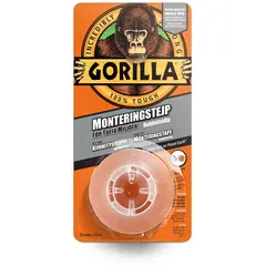 Gorilla dobbeltsidig monteringstape Til bruk inne og ute