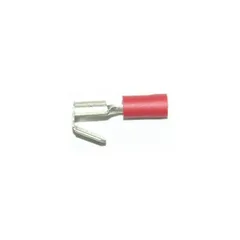 Abiko flatstikker 6,3 mm hunn rød A1507FLH, med avgreining