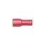 Abiko flatstifthylse 6,3 mm hunn rød A1507FLF, helisolert