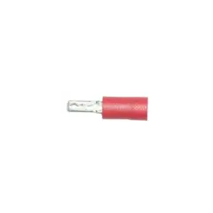 Abiko flatstikker 2,8 mm² hann rød A0503H, isolert kabelsko