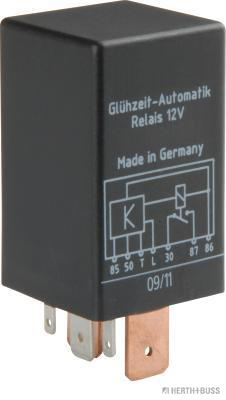 Glødepluggrele 12 V, 70 A, 7 P