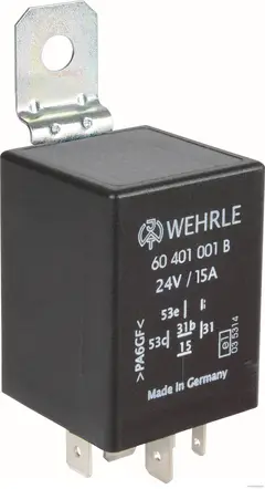 Rele, Interval 24 V, 2 A, 6 Pi