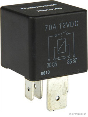 Rele, Arbeid 12 V, 70 A, 4 Pin