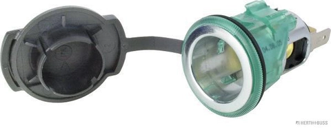 Herth+Buss Sokkel 1-Pin, 12 - 24 V 