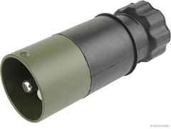 Herth+Buss Plug 2-Pin, 24 V