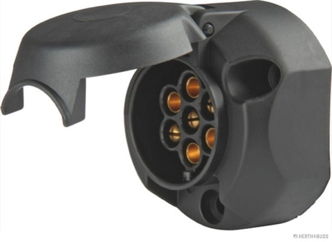 Herth+Buss Sokkel 7-Pin, 6 - 12 V 