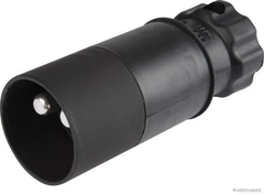 Herth+Buss Plug 2-Pin, 24 V