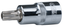 KS Tools 1/2" TORX pipe T25 m.hull 55 mm
