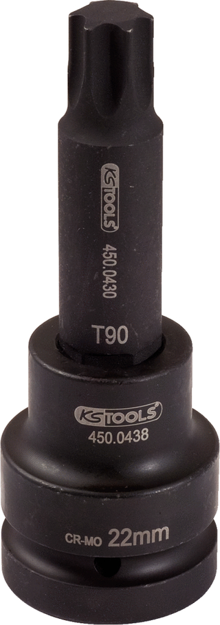KS Tools 1" slagpipe TORX t 70 l.145 mm 