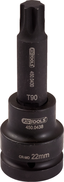 KS Tools 1" slagpipe TORX t 70 l.145 mm