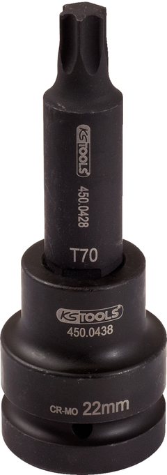 KS Tools 3/4" slagpipe TORX T100 L140 mm