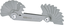KS Tools gjengelære mm 20 blad l.66,5 mm