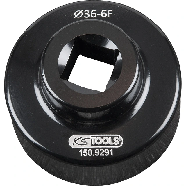 KS Tools 1/2" oljefilterkopp 36 mm 6KANT 