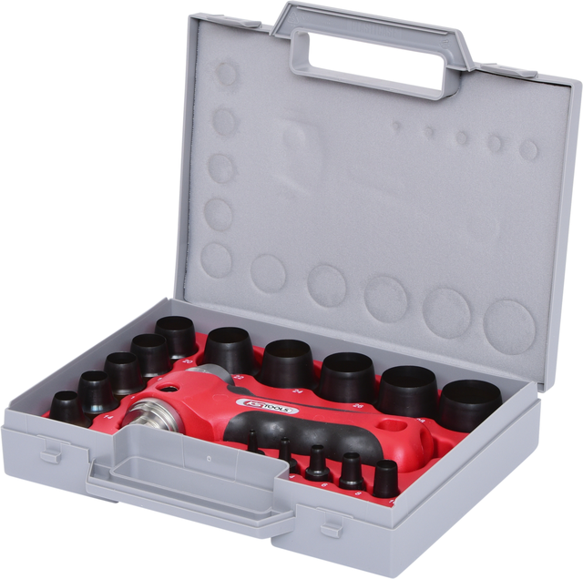 KS Tools hullpipe sett 16 deler 3-30 mm 