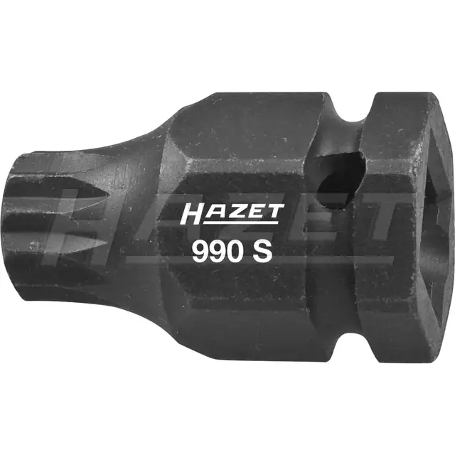 Hazet Slagskrutrekker-pipe 990S-18 1/2 tomme firkantdrev, 24 mm utvendig 