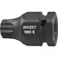 Hazet Slagskrutrekker-pipe 990S-16 1/2 tomme firkantdrev, 24 mm utvendig