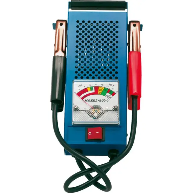 Hazet Batteritester 4650-5 Lengde 333 mm Rask diagnose av ladesystemet og 
