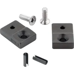 Hazet Reservedelsett: 1 par pregekjever 15 mm brede | 2 skruer | 2 spennhylser