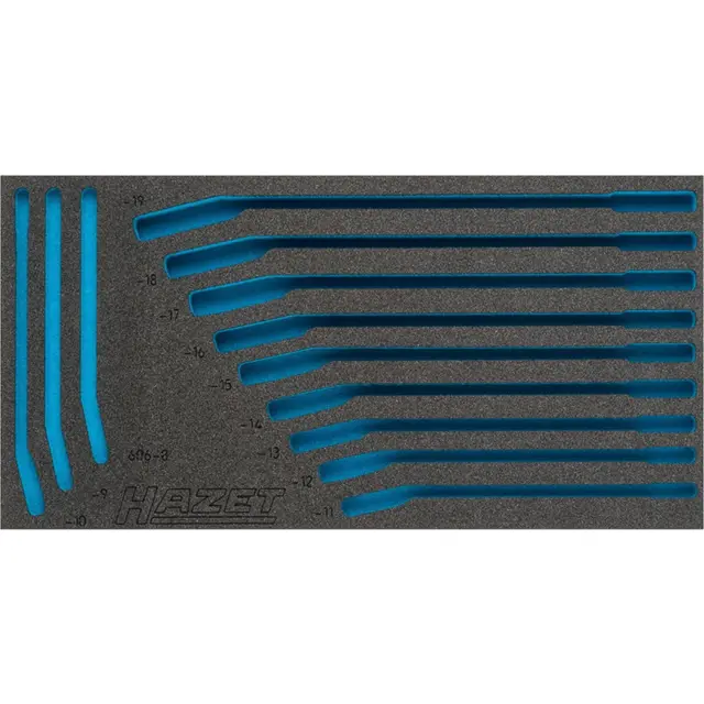 Hazet Tokomponents mykskuminnlegg L x B: 342 mm x 172 mm 