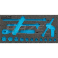 Hazet Tokomponents mykskuminnlegg L x B: 342 mm x 172 mm