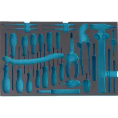 Hazet Tokomponents mykskuminnlegg L x B: 519 mm x 342 mm