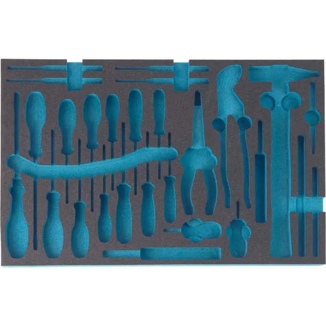 Hazet Tokomponents mykskuminnlegg L x B: 519 mm x 342 mm 