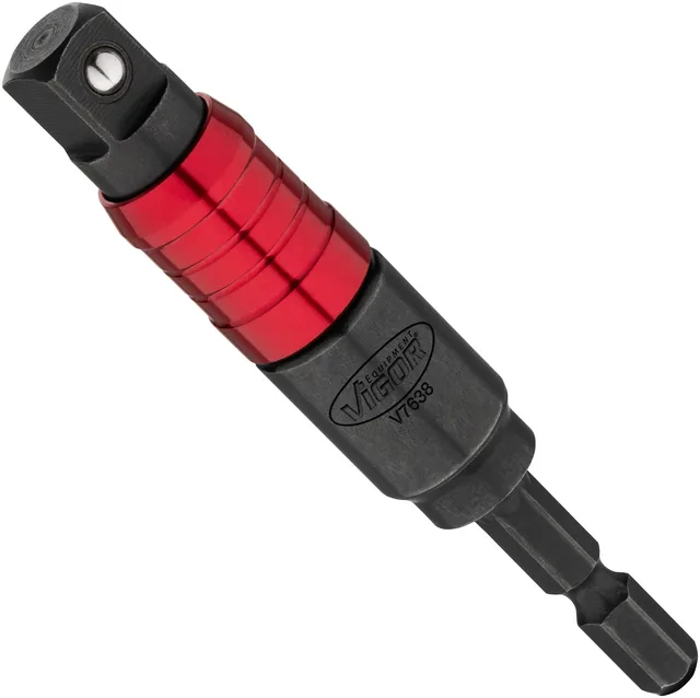 VIGOR Pipenøkkeladapter 16 mm 1/4" 3/8" Mål: 92 mm 