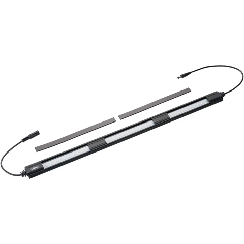 VIGOR LED-lyslist 2 deler basissett Magnetisk bakside for festing