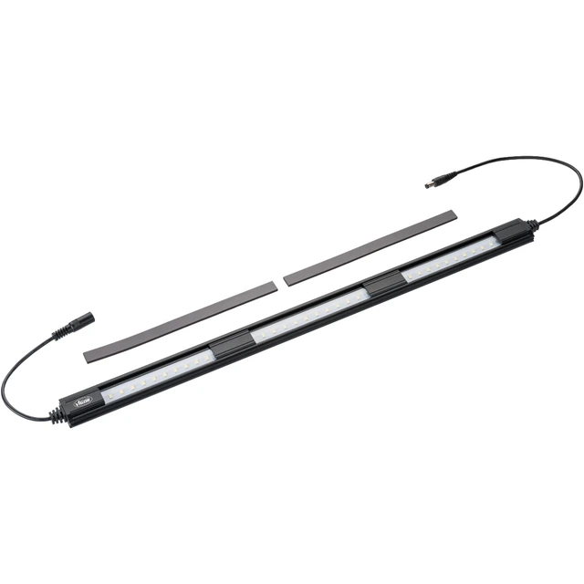 VIGOR LED-lyslist 2 deler basissett Magnetisk bakside for festing 