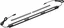 VIGOR LED-lyslist utvidelse 2 lim-/magnetstriper