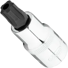 VIGOR Skrutrekkerinnsats T55+H 1/2" Innvendig profil med 5 avrundede