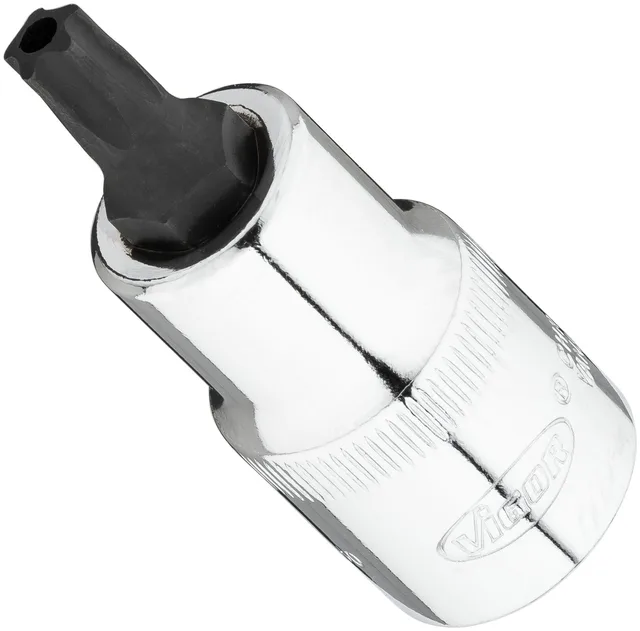 VIGOR Skrutrekkerinnsats T40+H 1/2" Innvendig profil med 5 avrundede 
