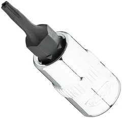 VIGOR Skrutrekkerinnsats T8+H 1/4" Innvendig profil med 5 avrundede