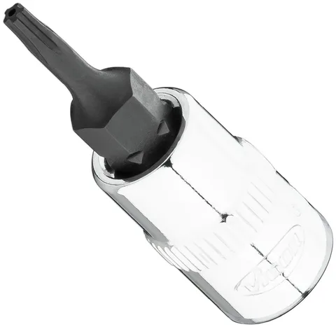 VIGOR Skrutrekkerinnsats T8+H 1/4" Innvendig profil med 5 avrundede