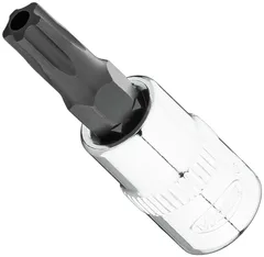 VIGOR Skrutrekkerinnsats T30+H 1/4" Innvendig profil med 5 avrundede