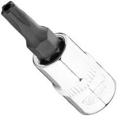 VIGOR Skrutrekkerinnsats T25+H 1/4" Innvendig profil med 5 avrundede