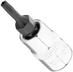 VIGOR Skrutrekkerinnsats T10+H 1/4" Innvendig profil med 5 avrundede