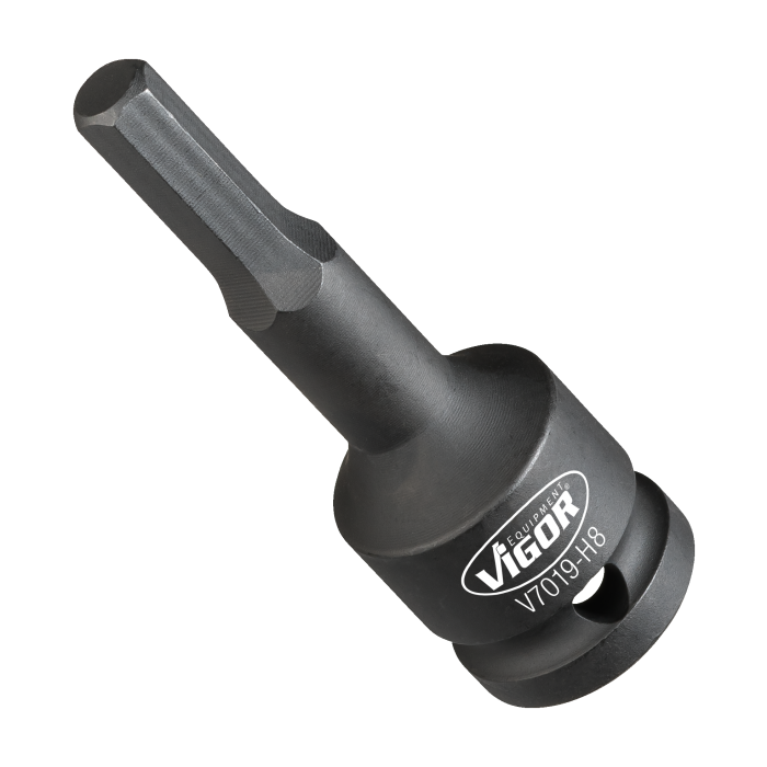 VIGOR slagbits 8 mm 1/2" unbrako Mål: 78 mm