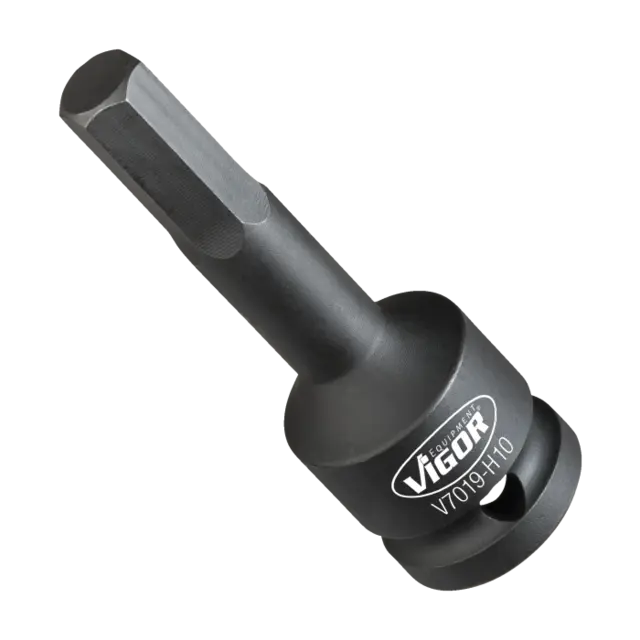 VIGOR slagbits 10 mm 1/2" unbrako Mål: 78 mm 