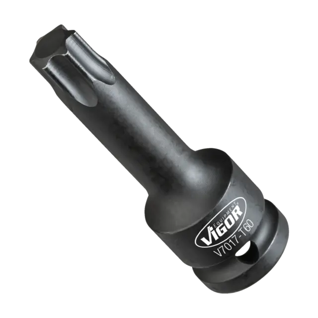 VIGOR slagbits T60 1/2" Torx Mål: 78 mm 