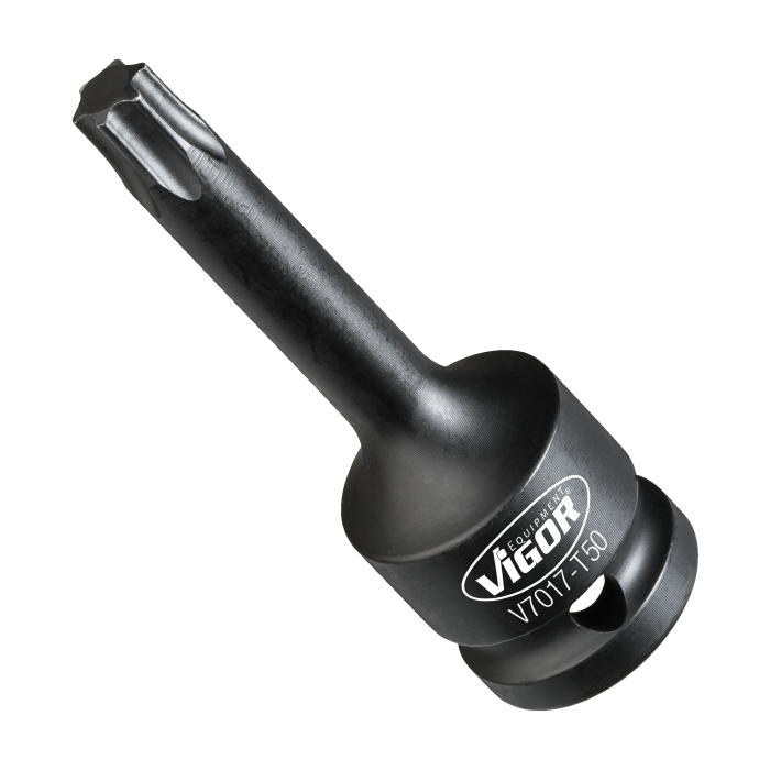 VIGOR slagbits T50 1/2" Torx Mål: 78 mm