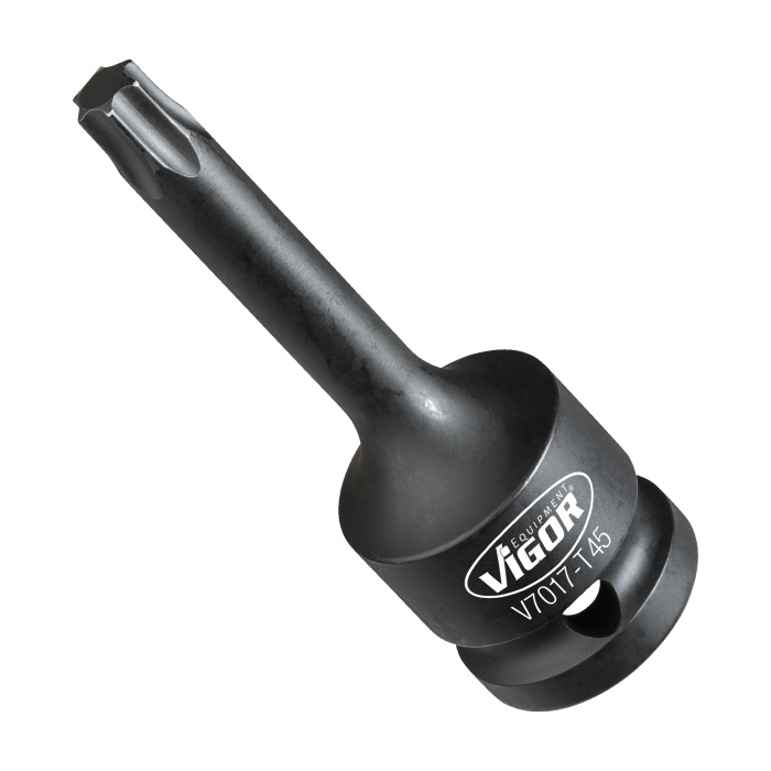 VIGOR slagbits T45 1/2" Torx Mål: 78 mm